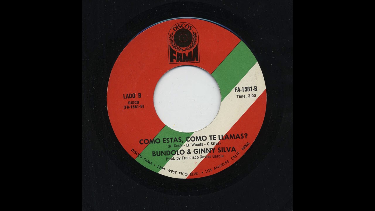 Bundolo & Ginny Silva - Como Estas, Como Te Llamas? - Fama fa-1581-b