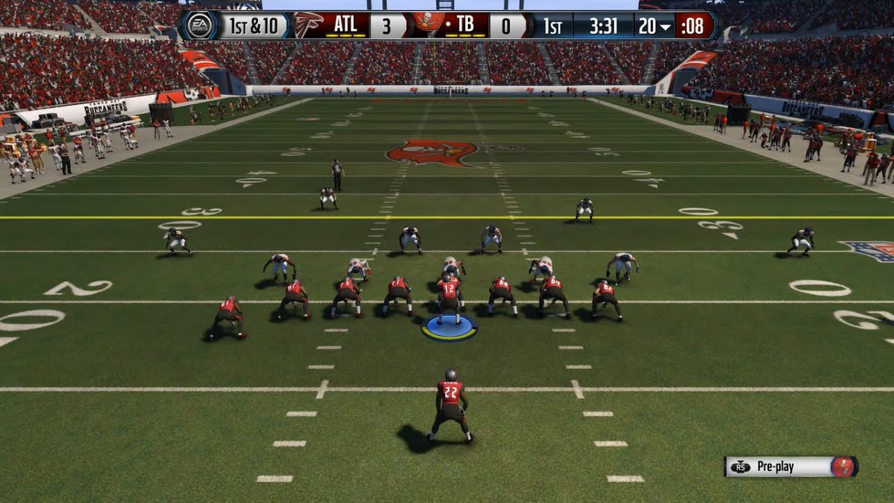 Madden 15 Gameplay l Falcons vs Buccaneers