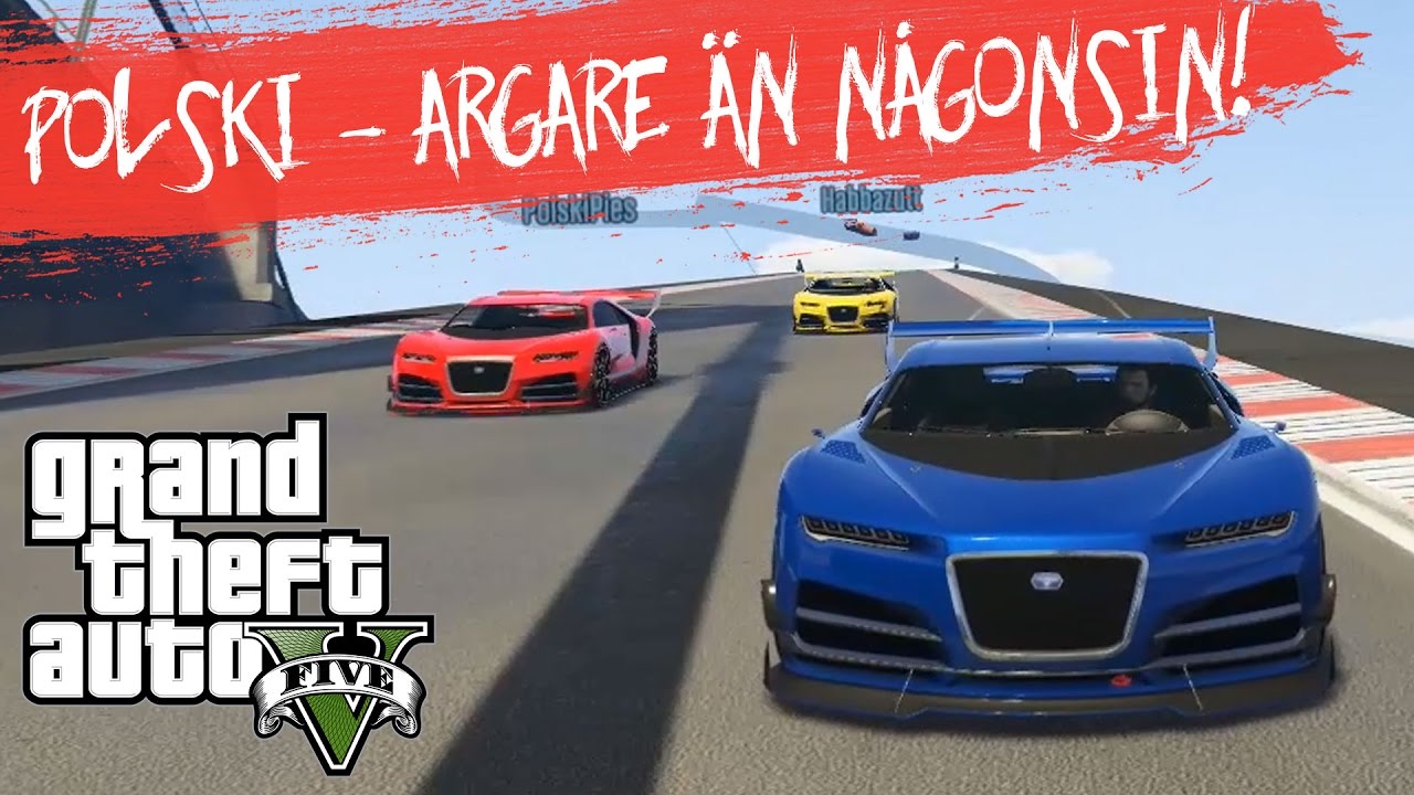 SNABBASTE BANAN SOM GJORTS! | GTA V med figgehn, PolskiPies mfl [FUNNY MOMENTS]