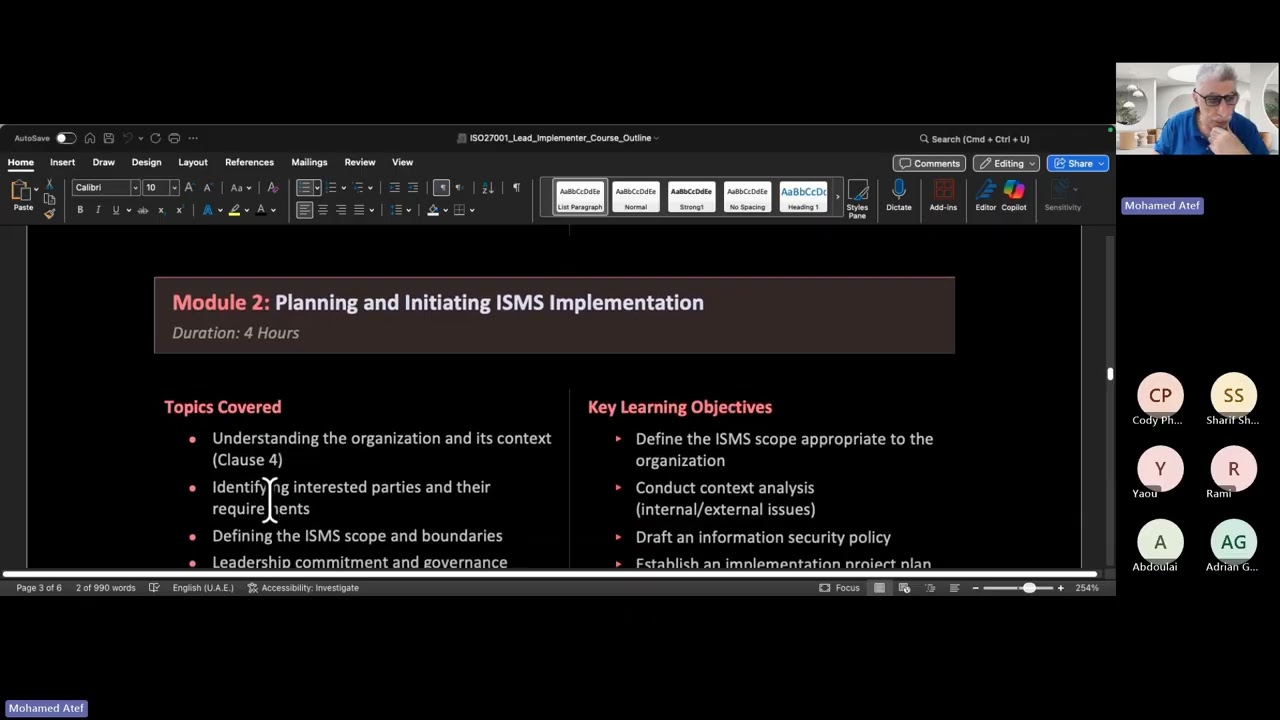 ISO 27001 Lead Implementer Workshop – Start Your ISMS Journey Today!