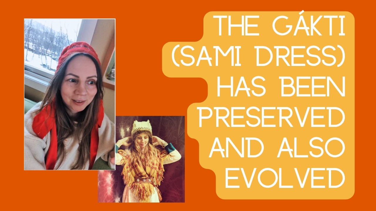 G&aacute;kti (S&aacute;mi dress) has evolved through time and we kept out traditions at the same time. 👗