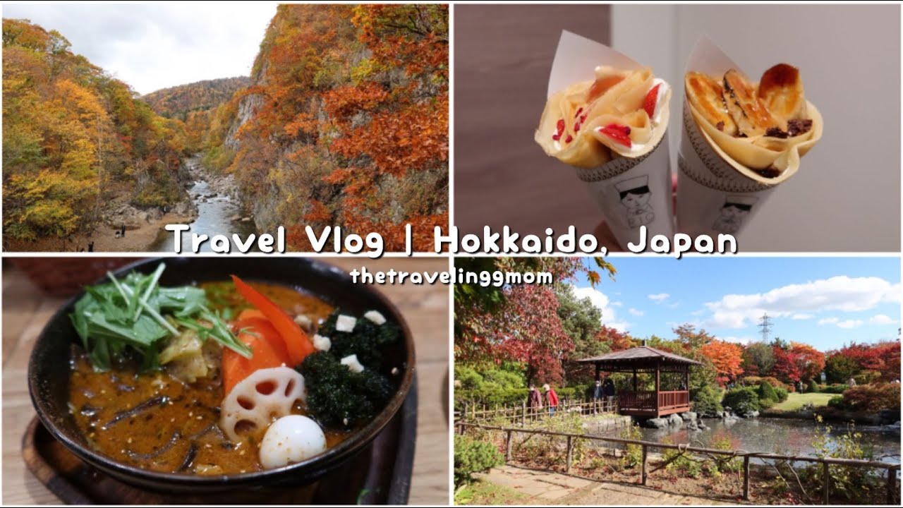 [VLOG] Hokkaido Honeymoon IV | Autumn 2022 | Sapporo | Sight seeing, Momijigari, Outlet Mall