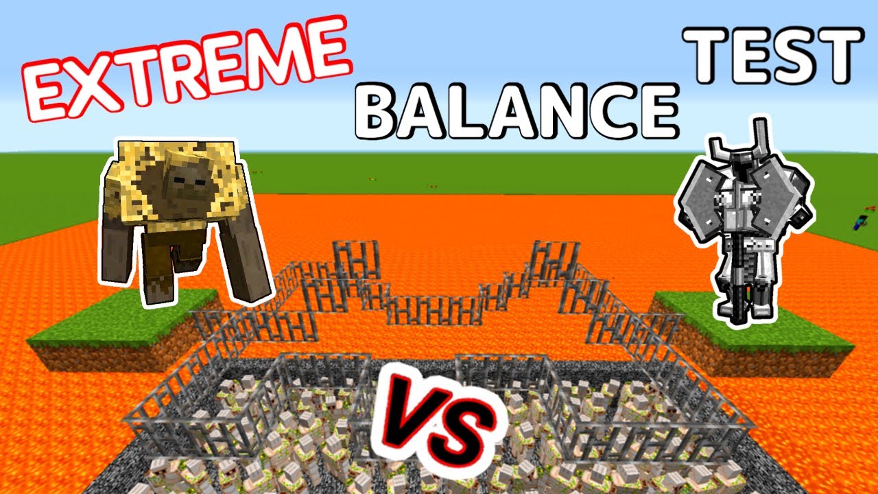 MUTANT MORE vs. MOWZIE'S MOBS Part 1 ! Extreme Balance Test