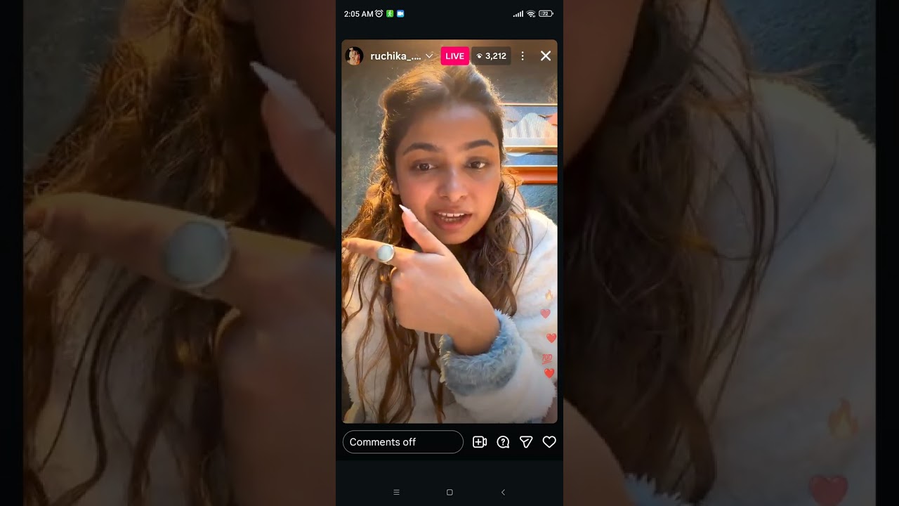 Ruchika rathore 26 november 2025 live video ❤ her makeup,hair,skin care routine 