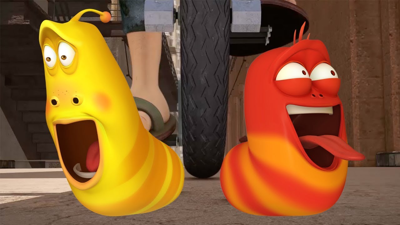 LARVA - ON YOUR BIKE | Cartoon Movie | Cartoons | Comics | Larva Cartoon | LARVA Official
