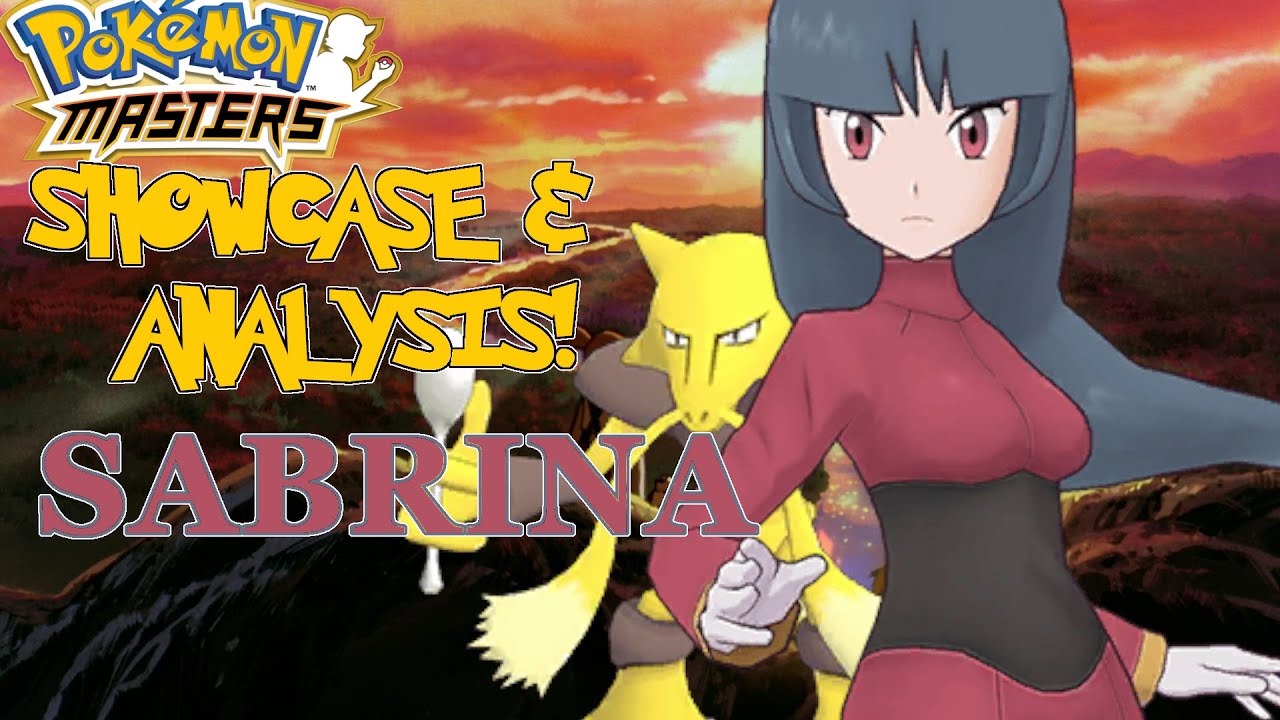 Pokemon Masters - Sabrina & Alakazam ANALYSIS & Showcase ( Story & Gameplay )