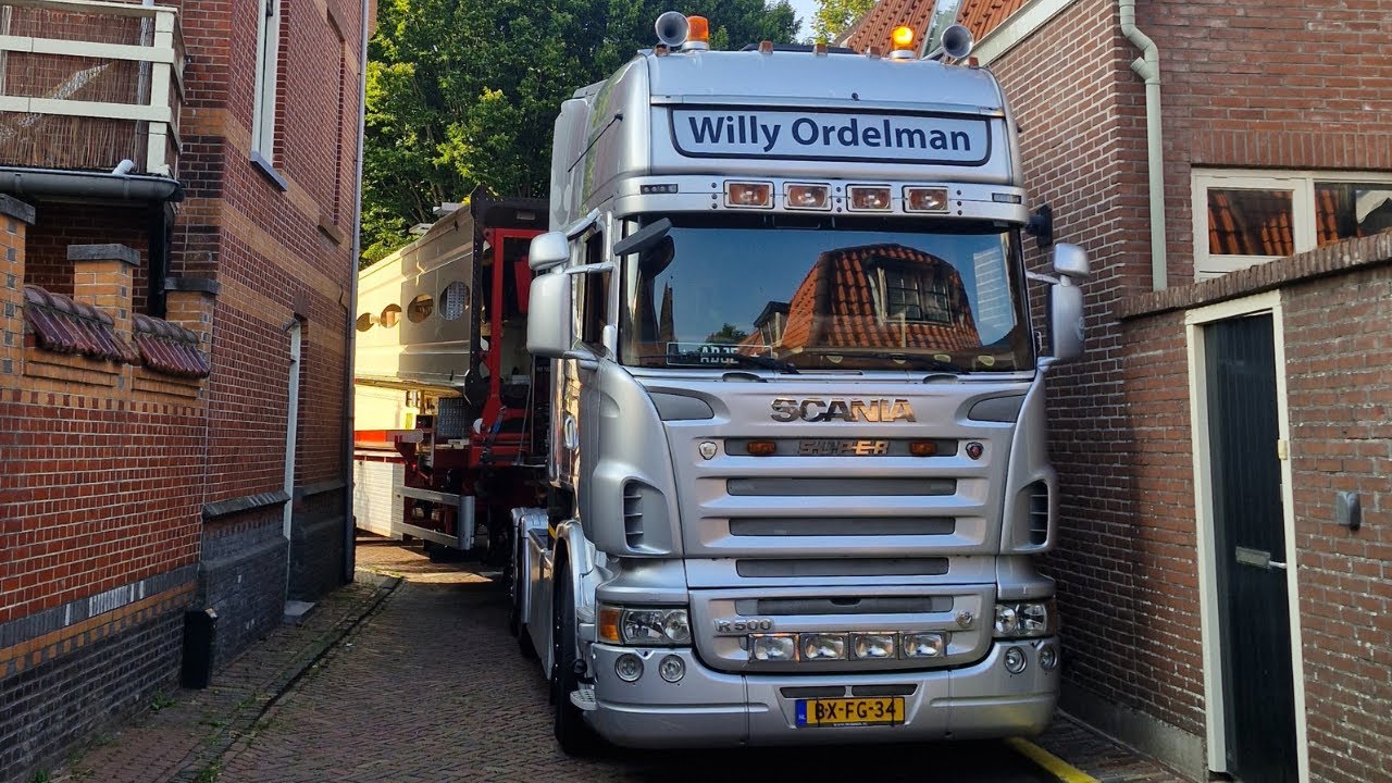 Transport en opbouw kermis Hoorn 2025 - Deel 4