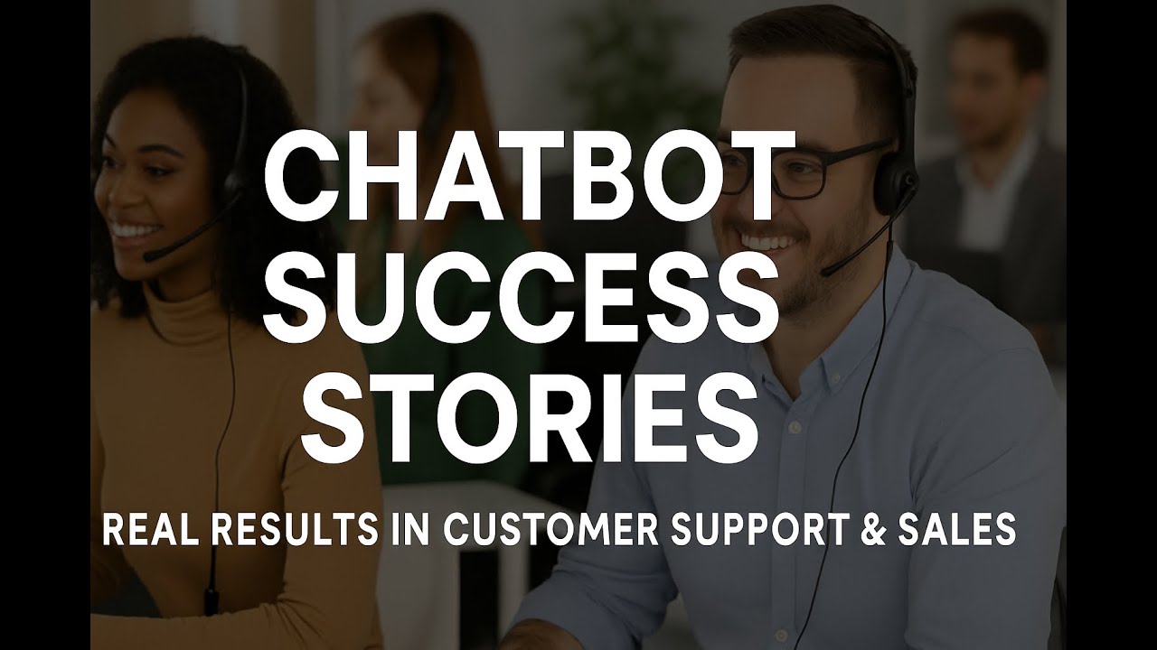 Chatbot Success Stories  Real Results in Customer Support & Sales