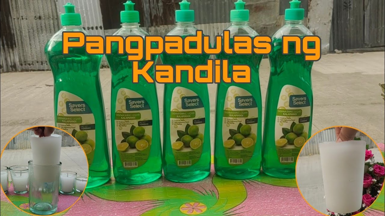 Pangpadulas ng kandila | Candle making | Candles for cemetery