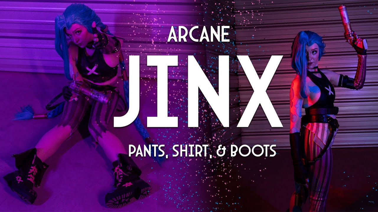 Making Jinx's Outfit from Scratch | Jinx Cosplay part 1
