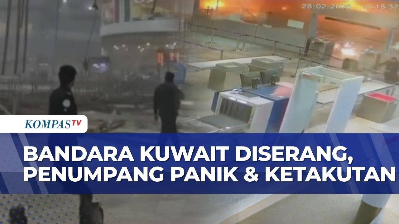 Imbas Saling Serang Iran vs AS-Israel, Begini Kepanikan saat Bandara Kuwait Diserang Drone