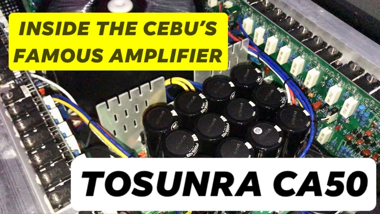 Inside Tosunra CA50 class H power amplifier