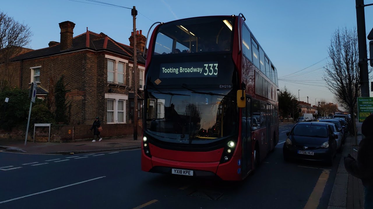 *UNCOMMON* Journey on GoAhead Route 333 | EH216 (YX18KPE) | ADL Enviro400MMC Hybrid 10.4m