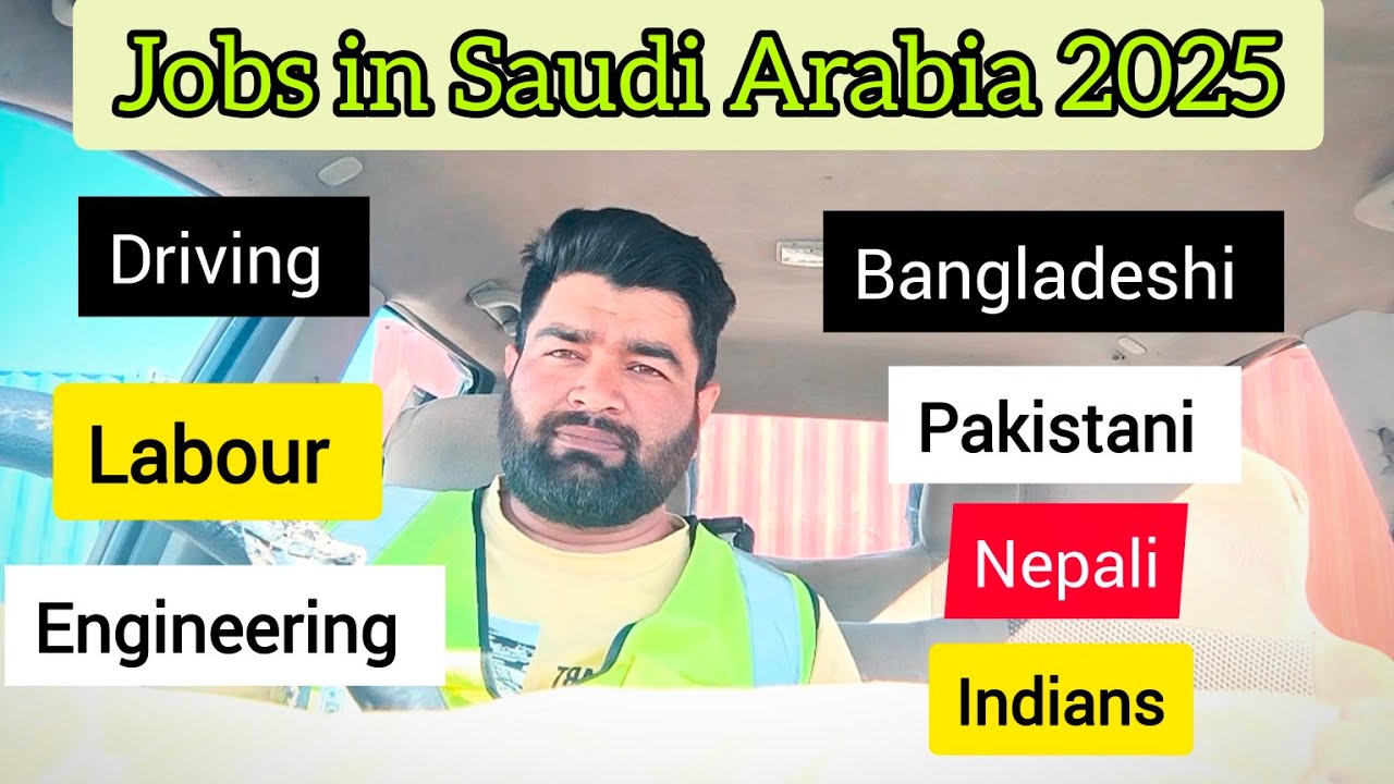 Jobs in Saudi Arabia 2025 | Engineering | Driving | Labour | Neom City project