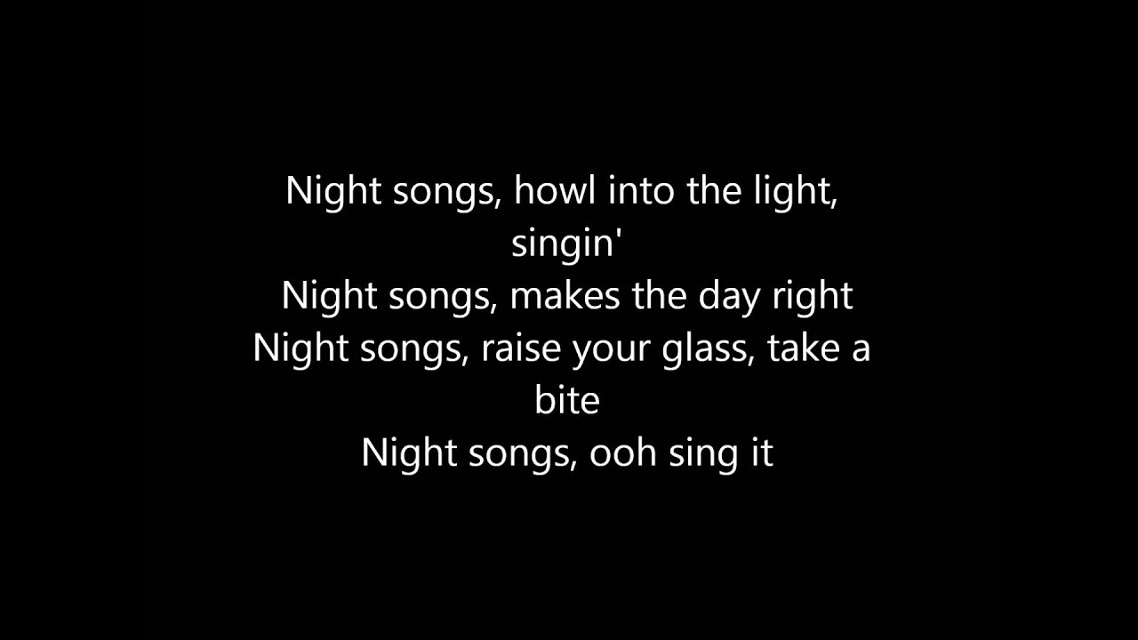 Night Songs by Cinderella (with lyrics)
