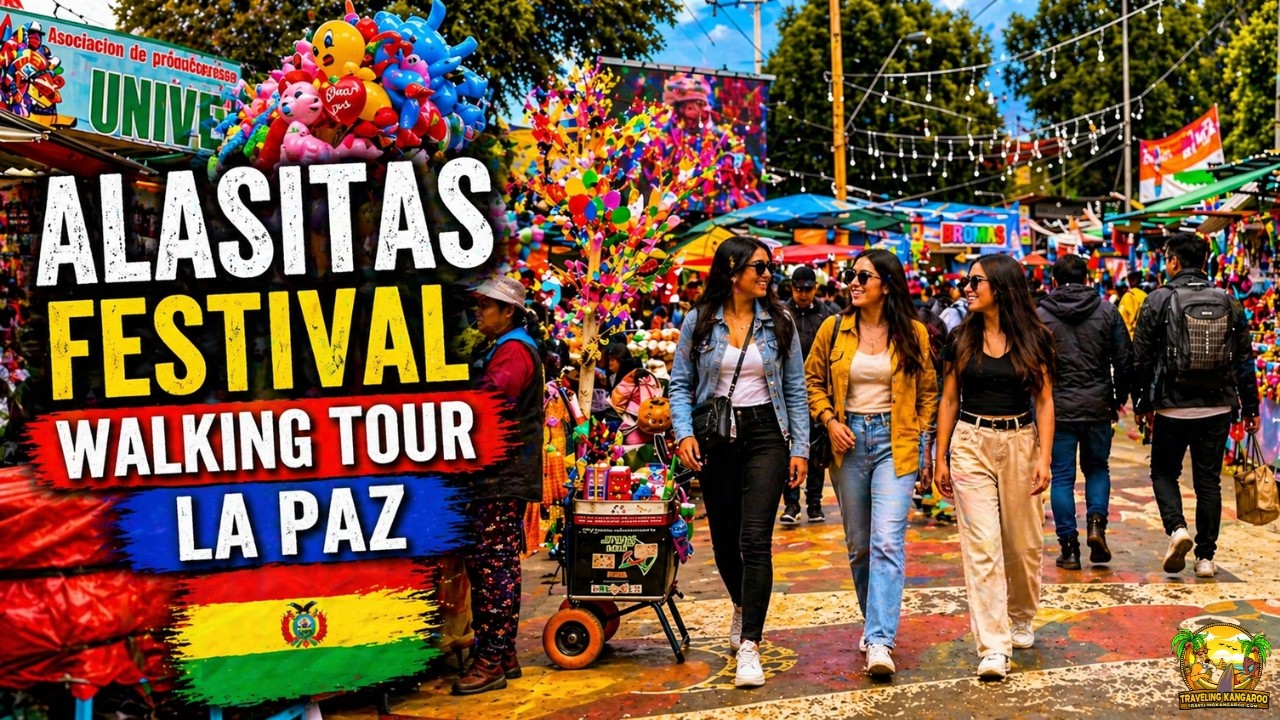 Alasitas Festival Walking Tour 🇧🇴 La Paz Bolivia 4K
