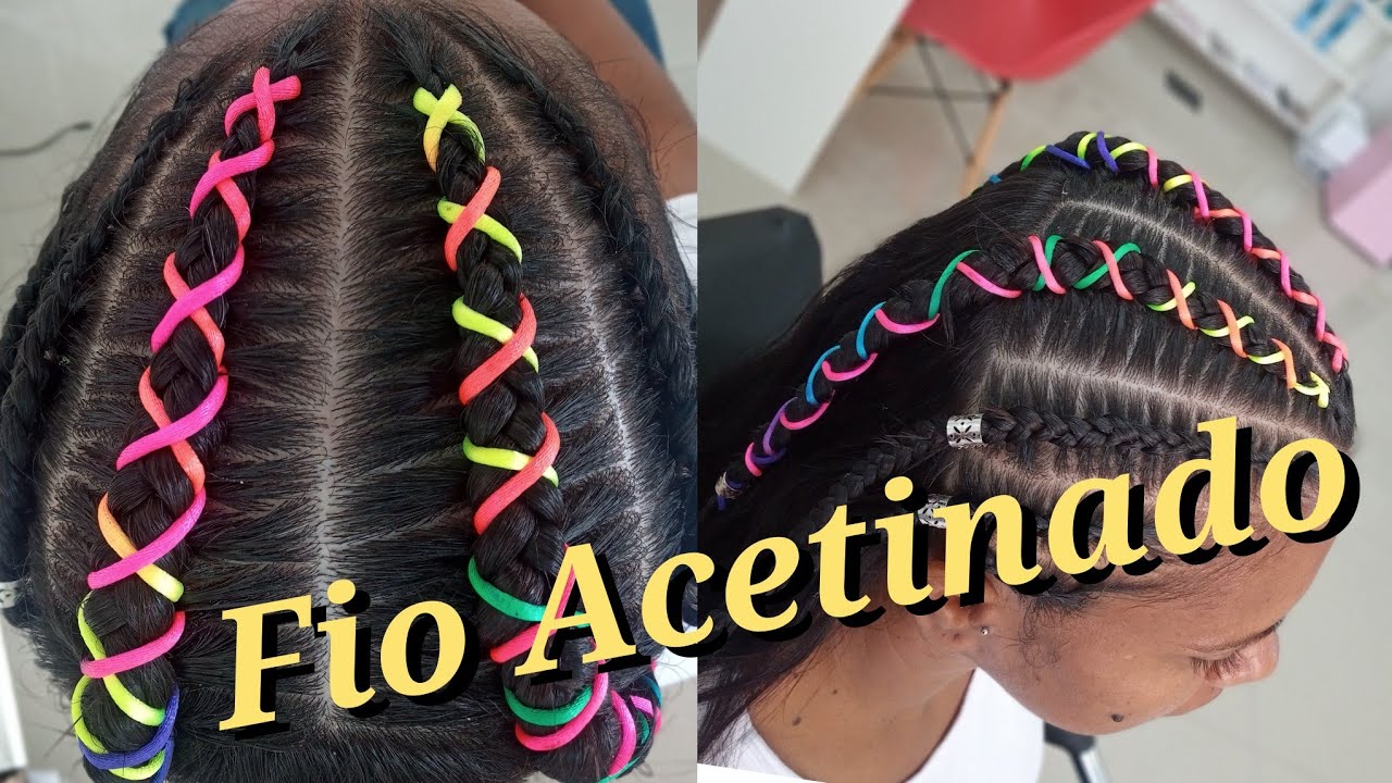 TRANÇA RAIZ  / FIO ACETINADO /
