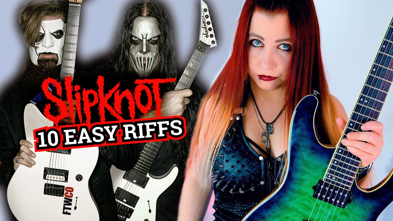10 EASY Slipknot RIFFS