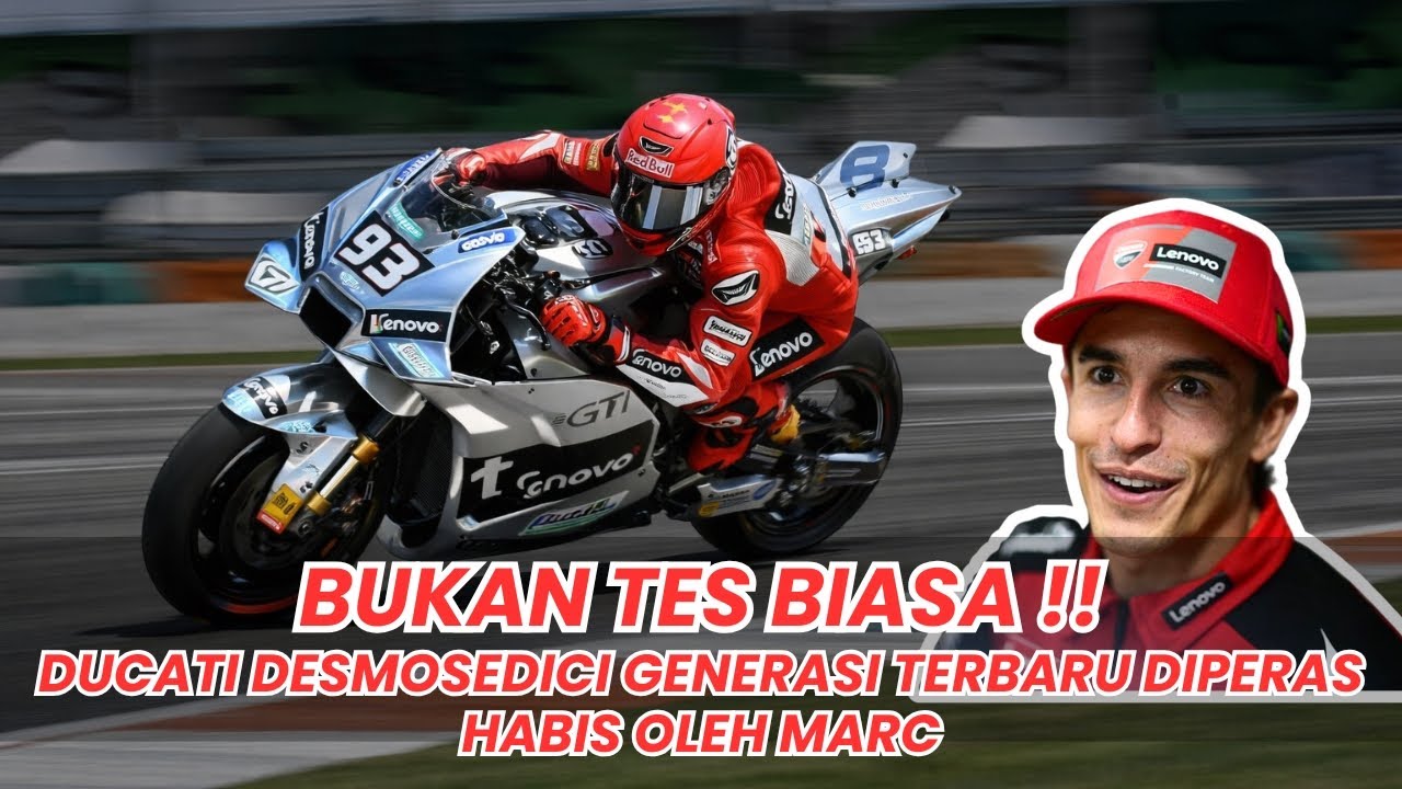 MARC MARQUEZ TURUN LANGSUNG !! DESMOSEDICI BARU DIPAKSA SAMPAI BATAS MAKSIMAL JELANG MOTOGP 2026