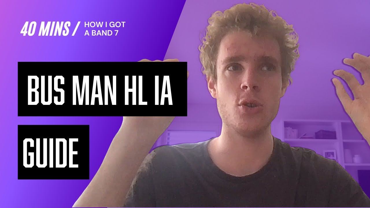 Business Management IA Guide | How to get a BAND 7