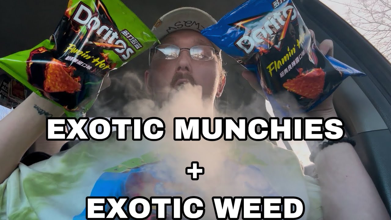 Trying Exotic Snacks While High