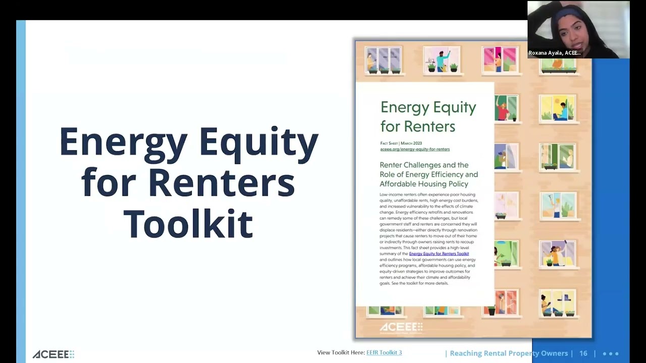ACEEE Webinar: Reaching Rental Property Owners to Advance Energy Efficiency
