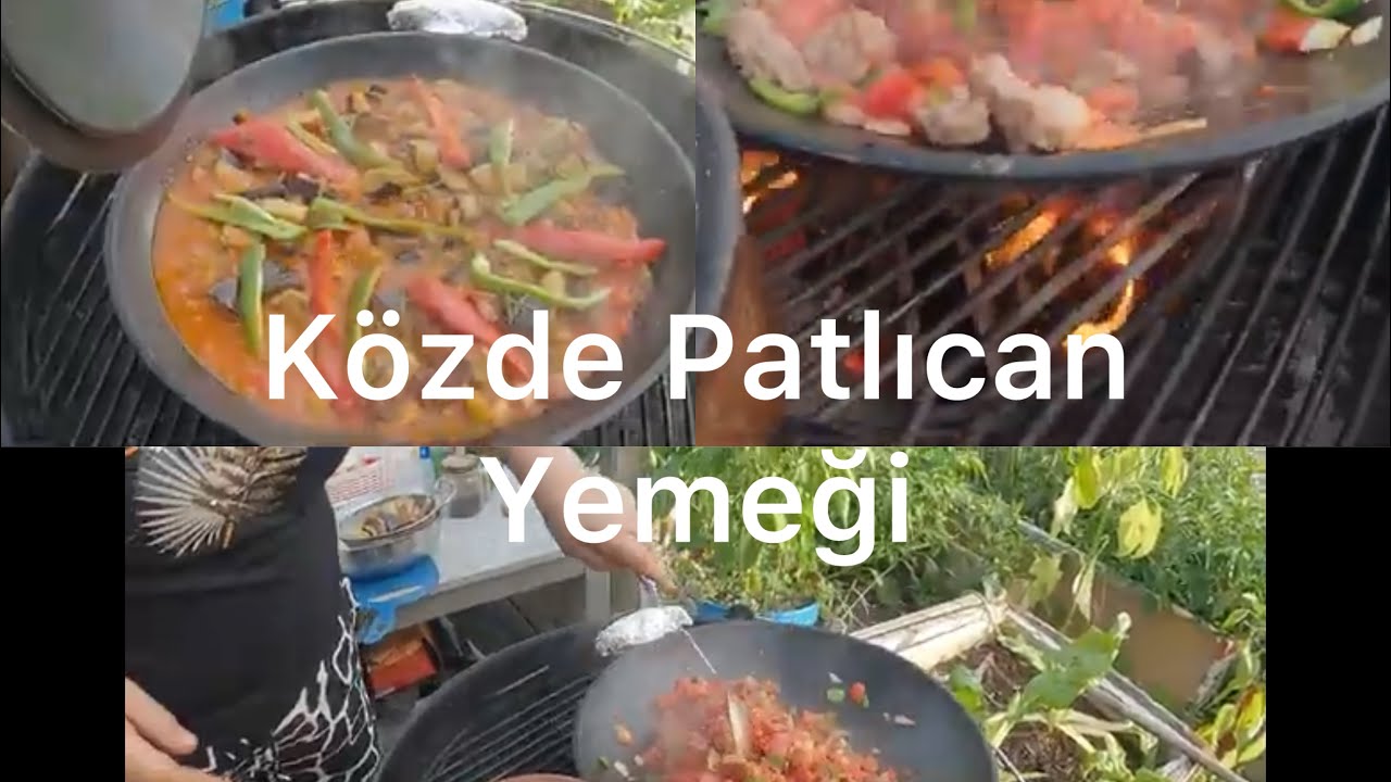 ISVICRE`DE HOBI BAHCEMIZDE GÜVEC YEMEGI YAPIYORUZ SOHBETTE IYI 