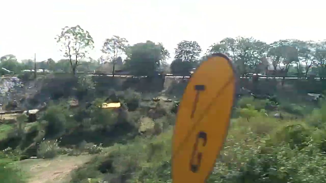 River View From Train .