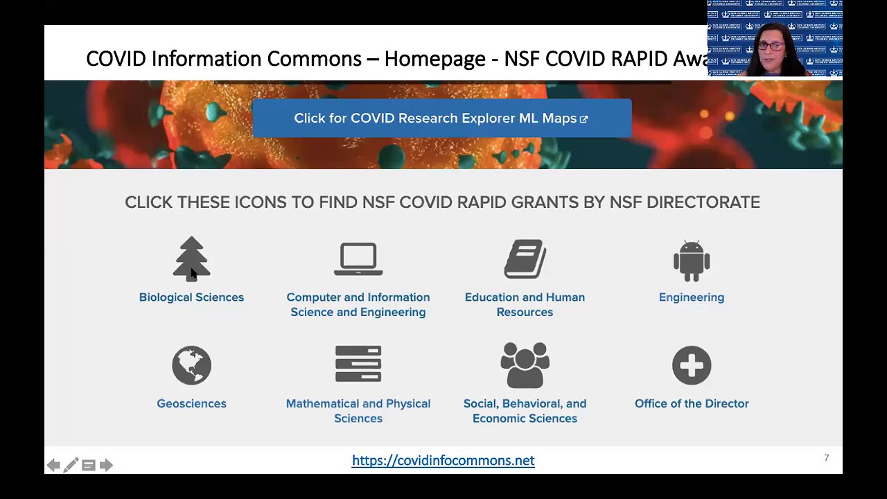 COVID Information Commons Launch and Demo Webinar 7/15/20