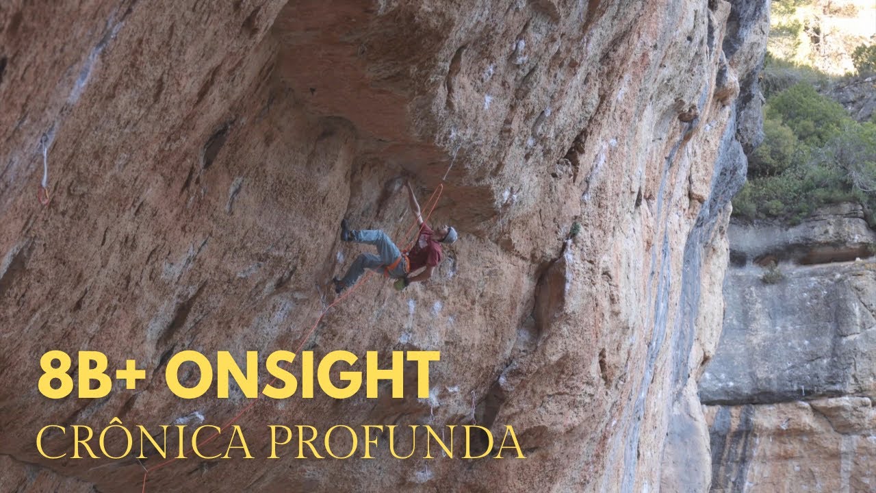 Crônica Profunda 8b+ Onsight | Jorge Díaz-Rullo