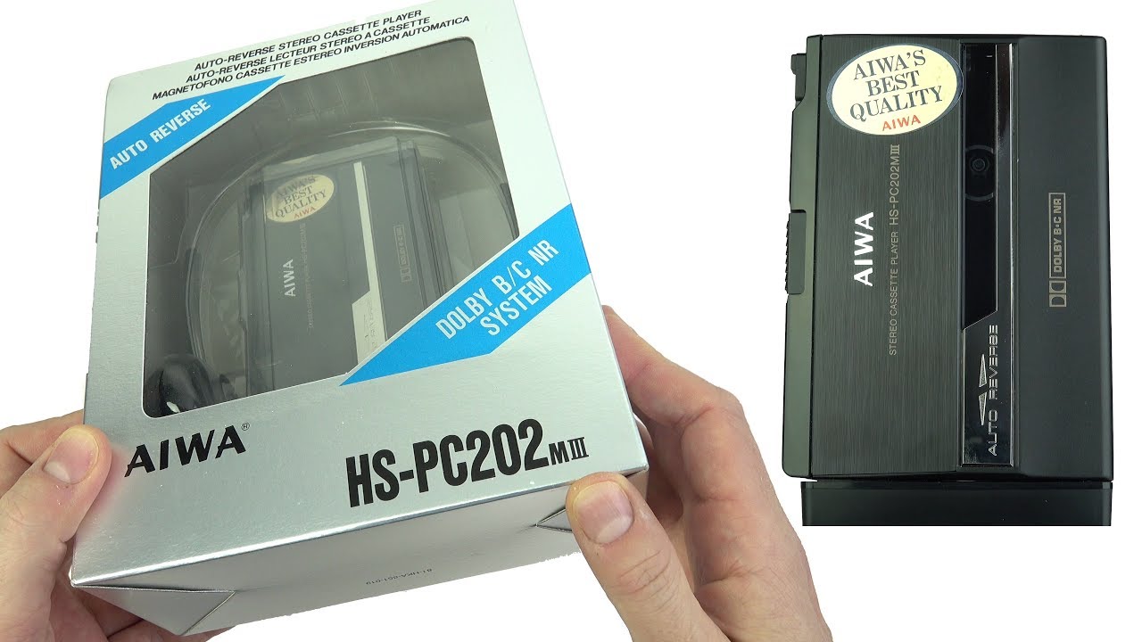BNIB 90-х годов Aiwa HS-PC202 Mk III *Персональная стереосистема* — распакована и протестирована