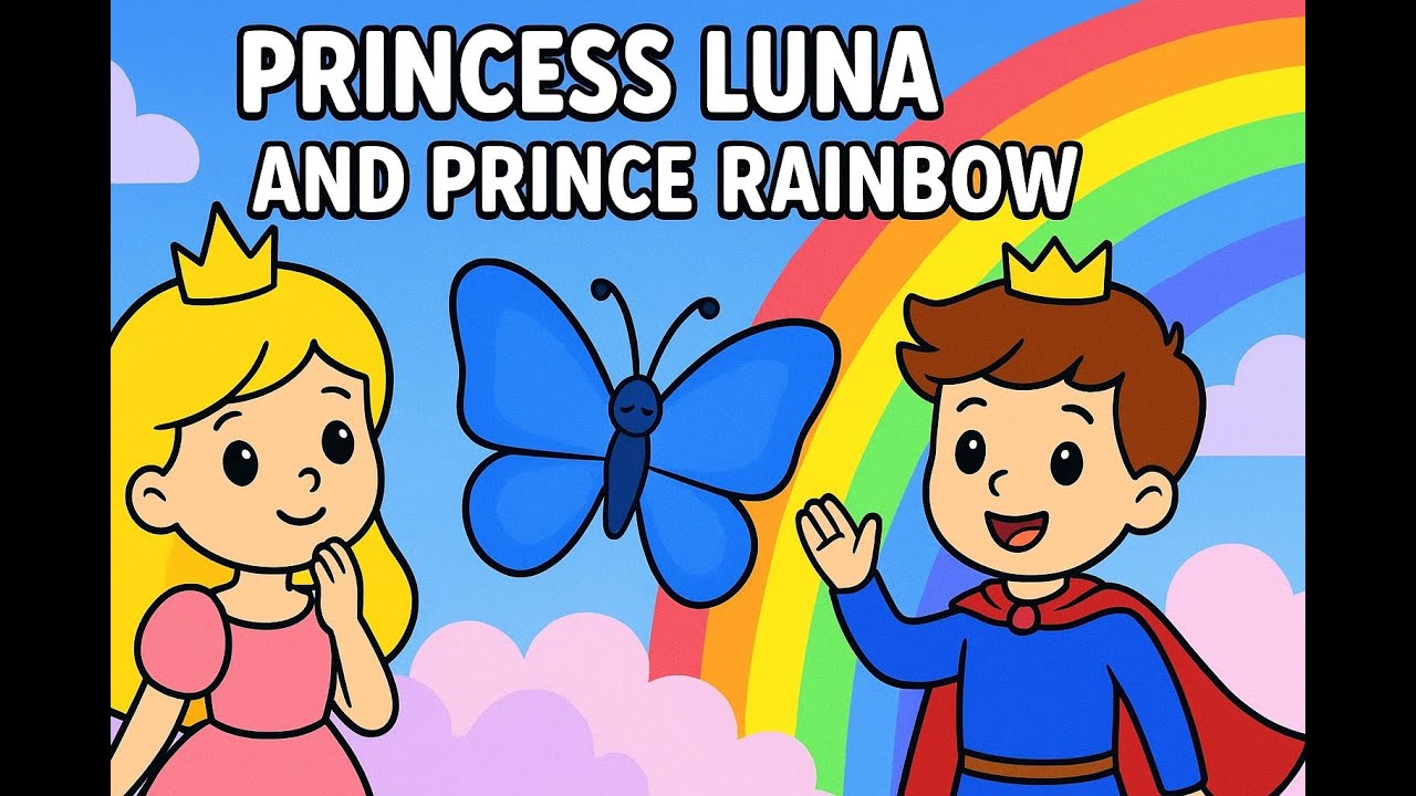 Princess Luna and Prince Rainbow 🌈👸🤴 - FairyTaleLand