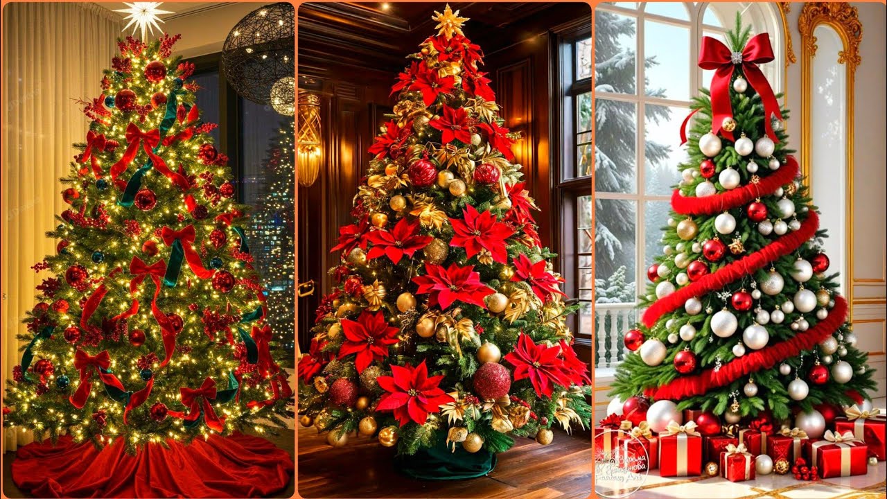 Different decoration Christmas 🎄 Trees and Beautiful 💞 I'des
