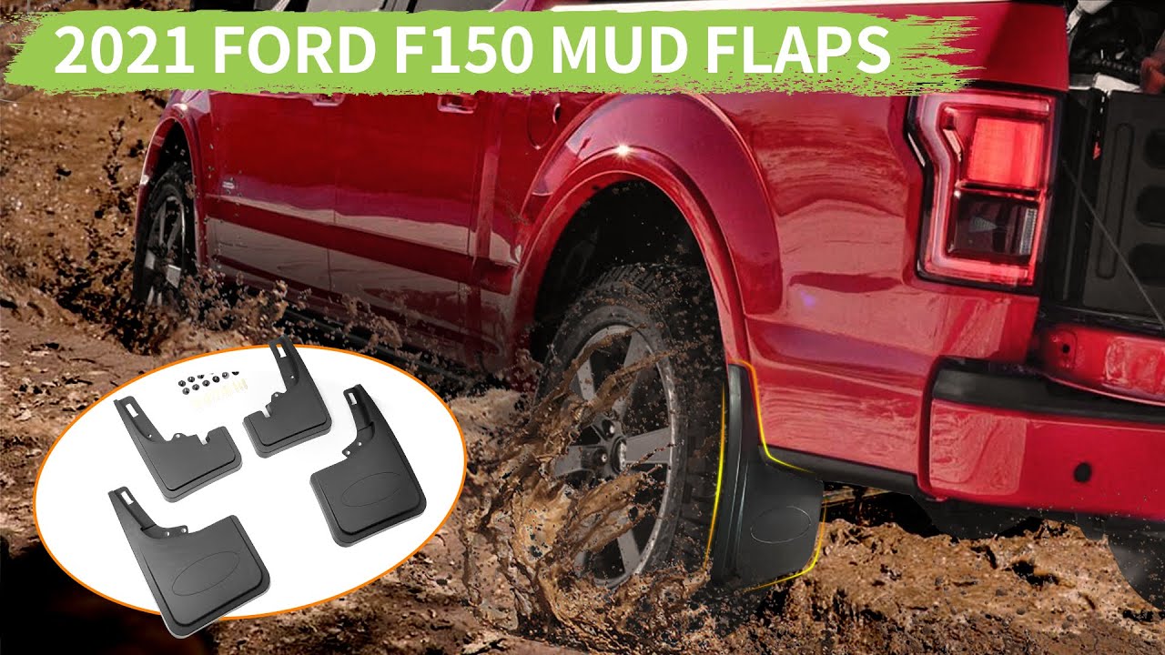 2021 2022 2023 Ford F150 No drilling Mud Flaps Installation Video