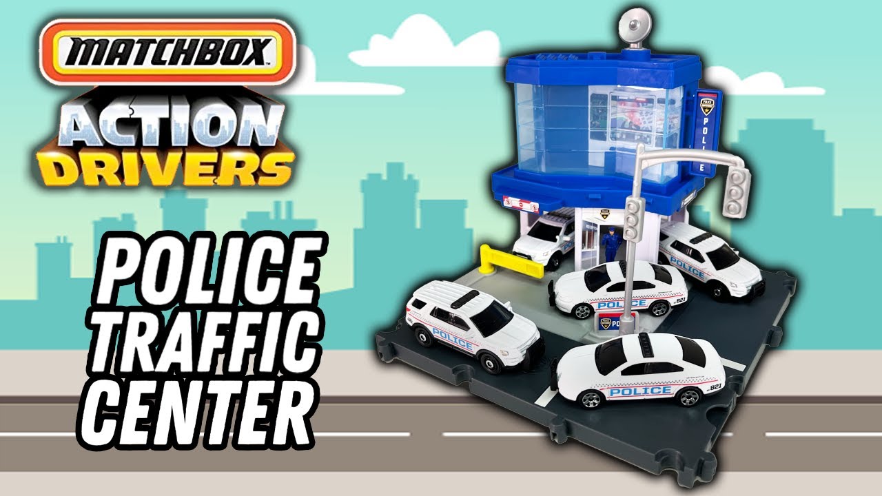UNBOXING: 2024 Matchbox Action Drivers Police Traffic Center - Build and Review