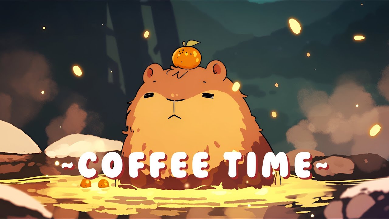 Capybara Chill Station - Chill Study Music Mix ~ Quiet Moments ~ 🎵