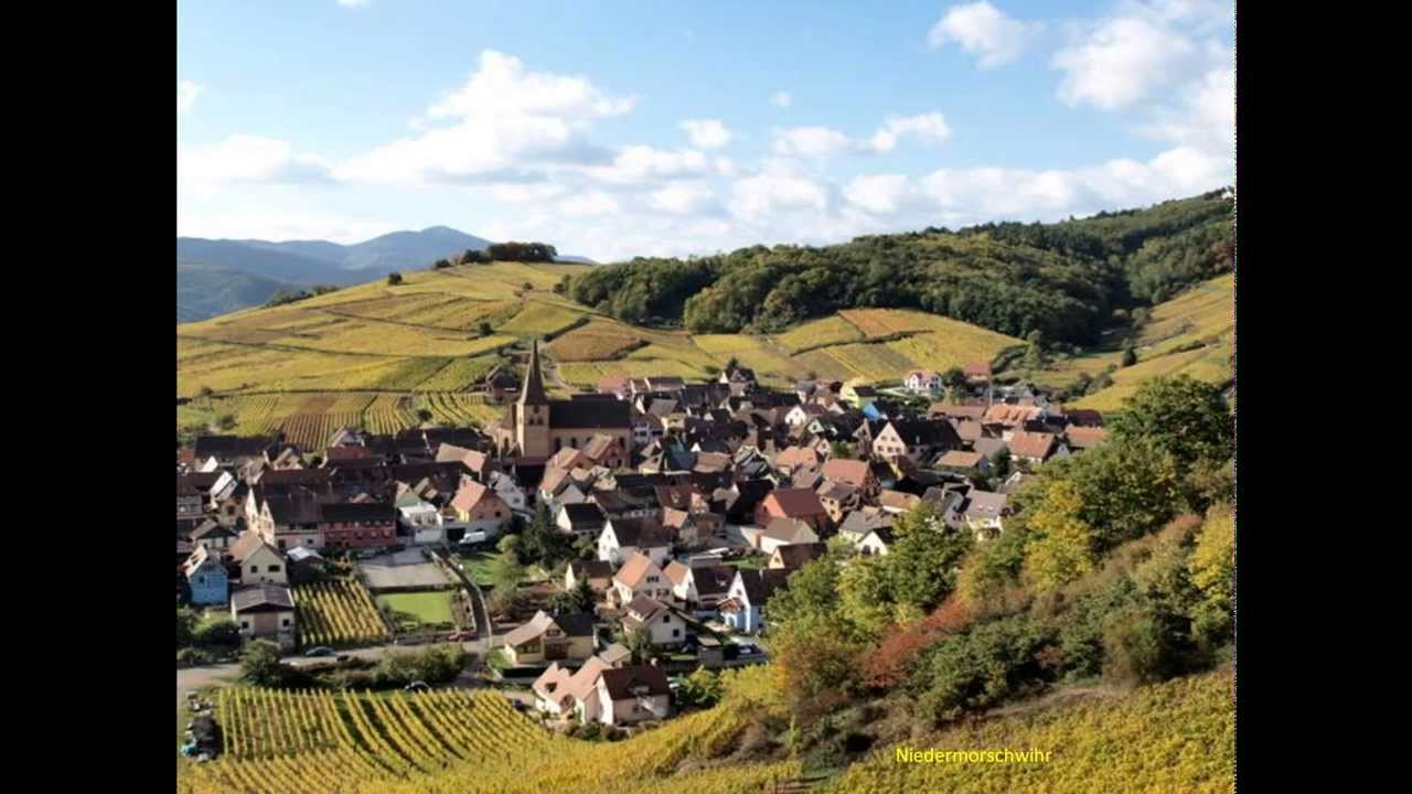 Ballade dans les villages d'Alsace   - France