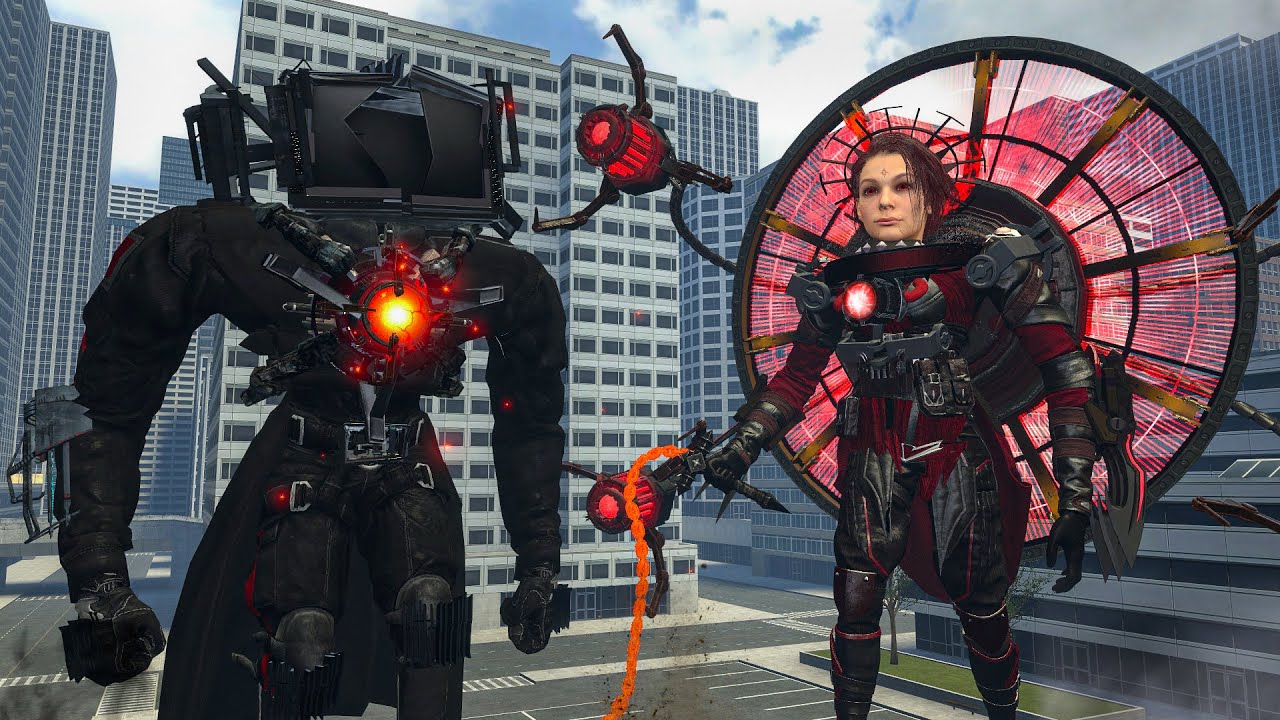 NEW DUCHESS ASTRO TITAN + WATCHMAN OF DOOM VS TV MAN/CAMERAMAN AND SPEAKERMAN BOSSES! - Garry's Mod