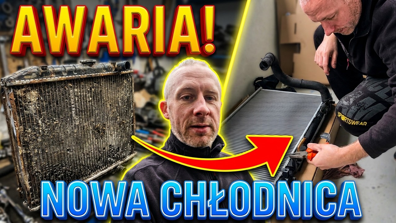 AWARIA! WYMIANA I ODPOWIETRZENIE CHŁODNICY WODY LEXUS IS200
