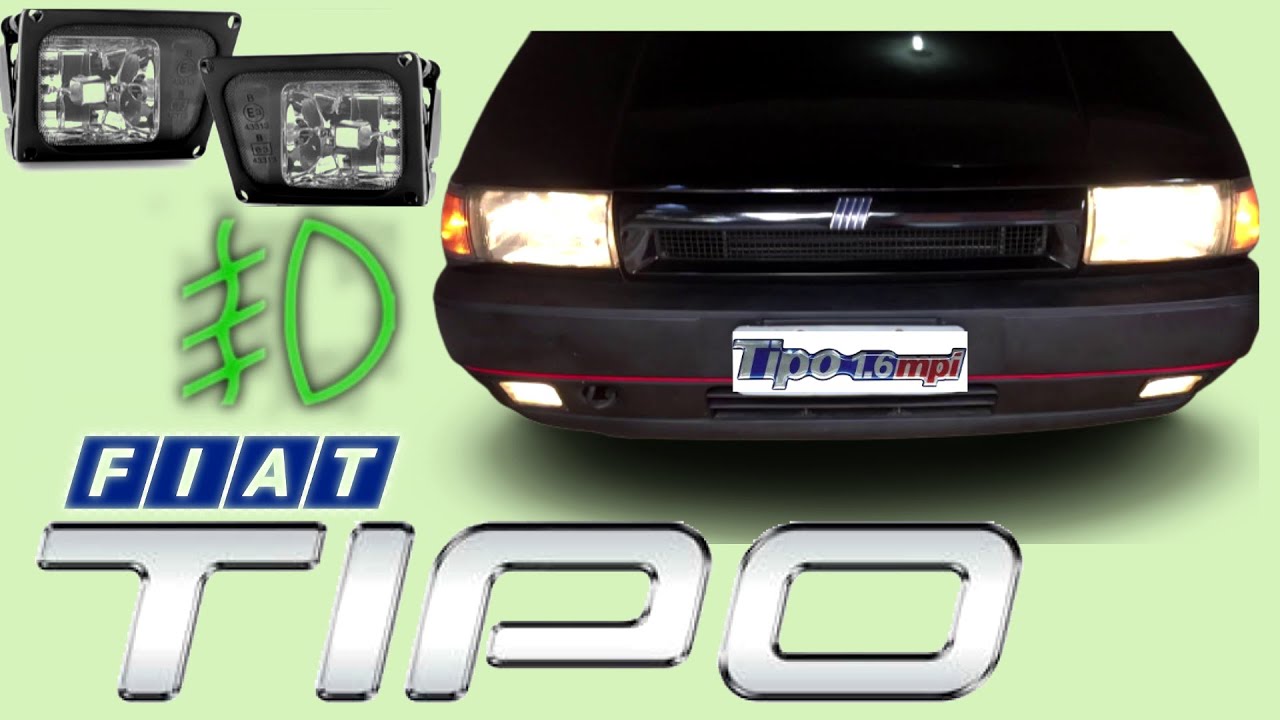 Farol de Neblina/milha no Fiat Tipo/Como instalar