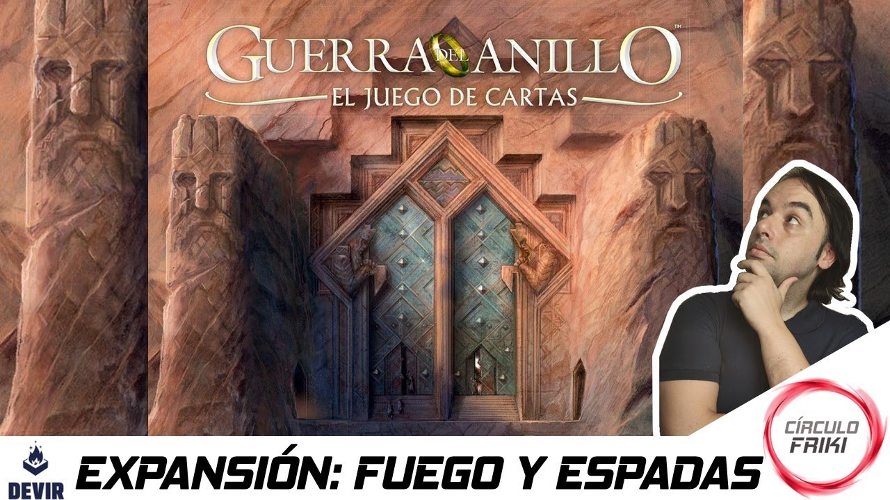 ⭕ Guerra del Anillo: el juego de cartas 🔥 Fuego y espadas 🔥 Juego de mesa - Devir