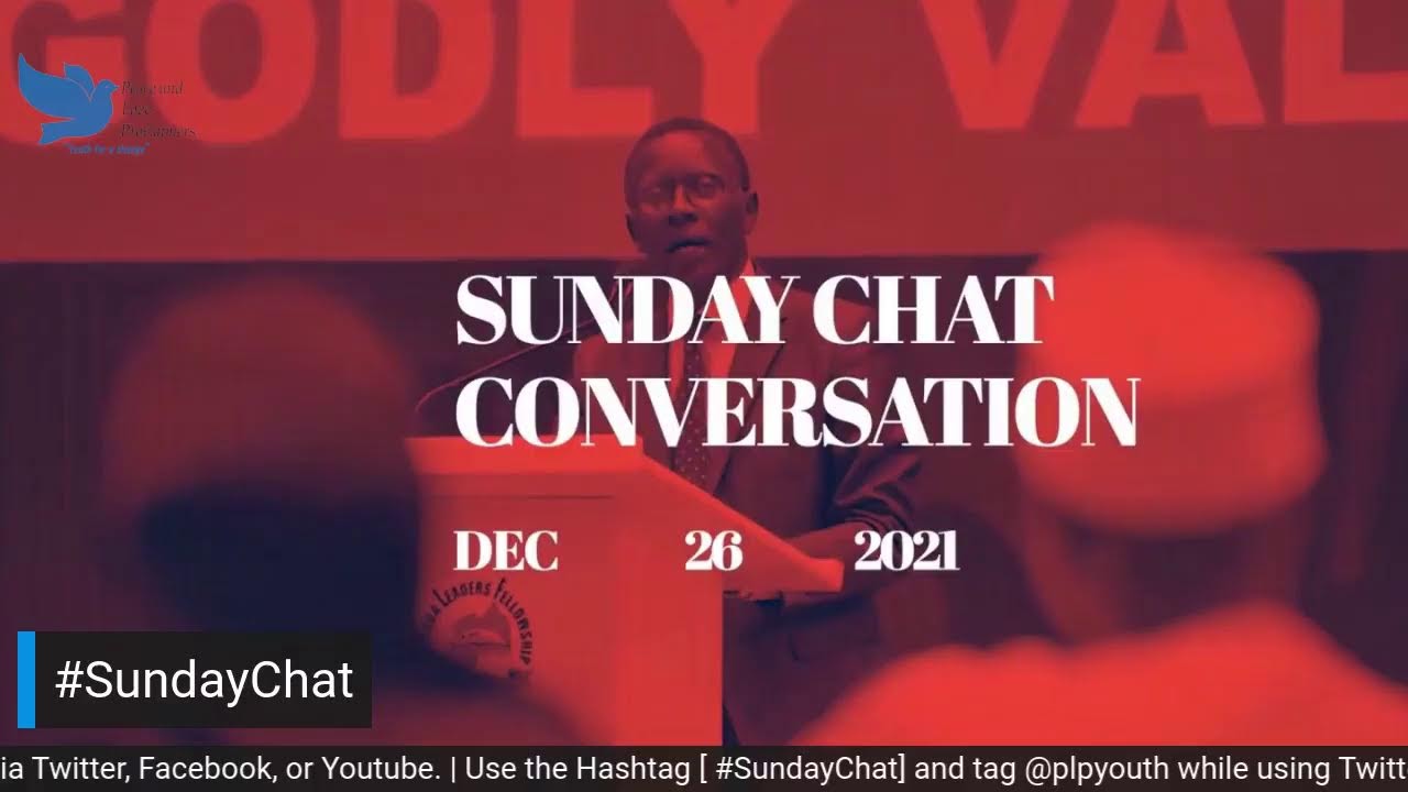 Sunday Chat with Rev Past Dr. Antoine Rutayisire