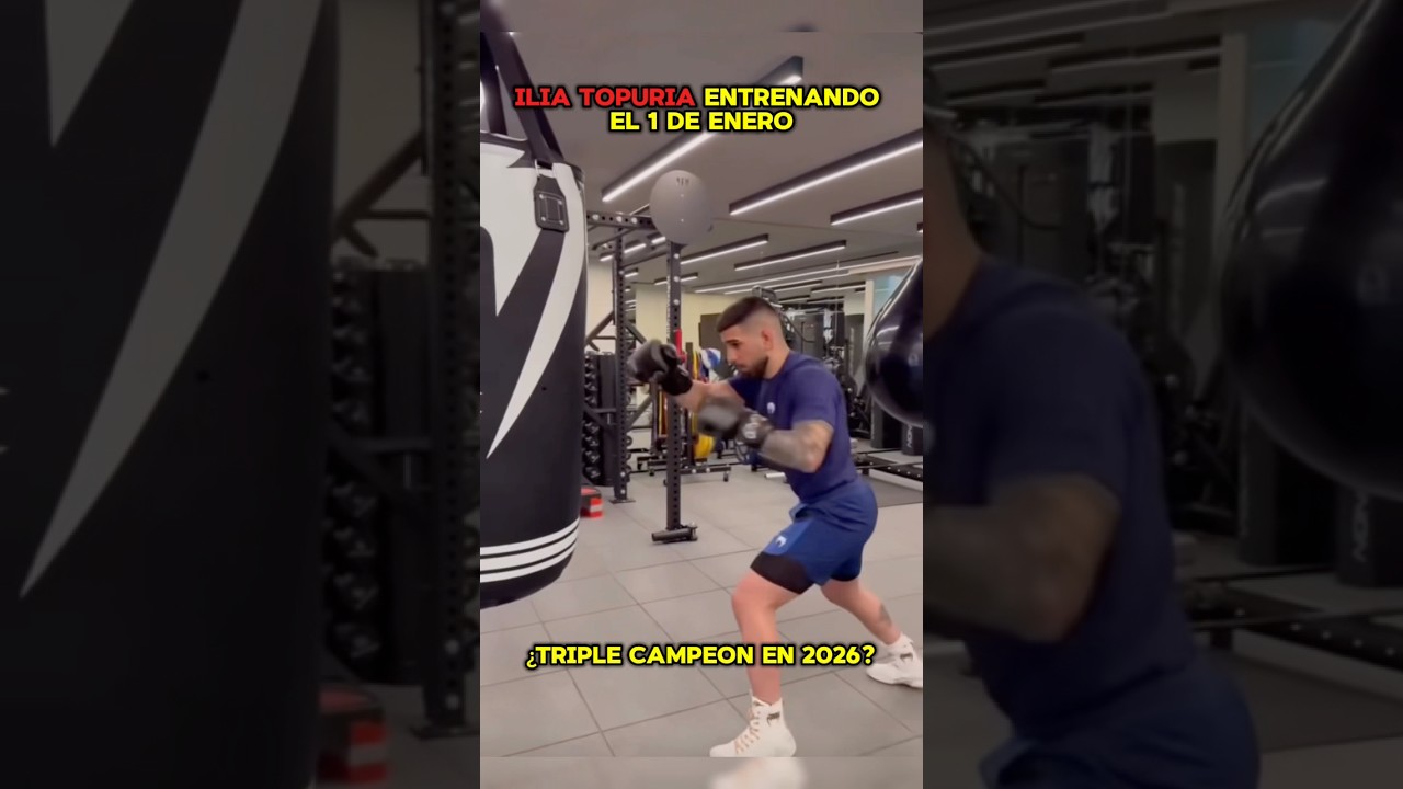 Topuria se prepara 👀 