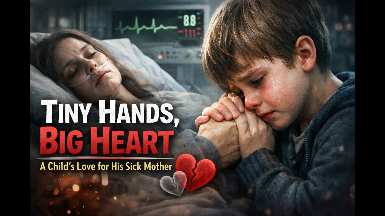 Tiny Hands, Big Heart – A Child’s Love for His Sick Mother
