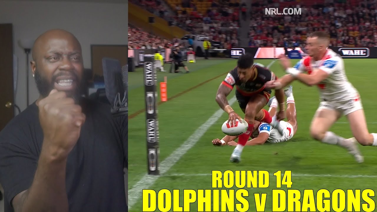 NRL 2025 | Dolphins v Dragons (Round 14) GoHammTV Reaction