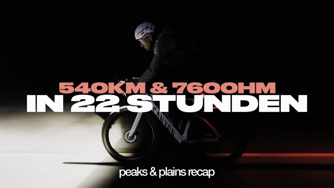 540KM & 7600HM IN 22 STUNDEN / Peaks and Plains Race Recap