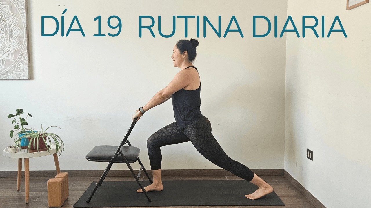 Entrena tu corazón cardio con silla ahora | Día 19