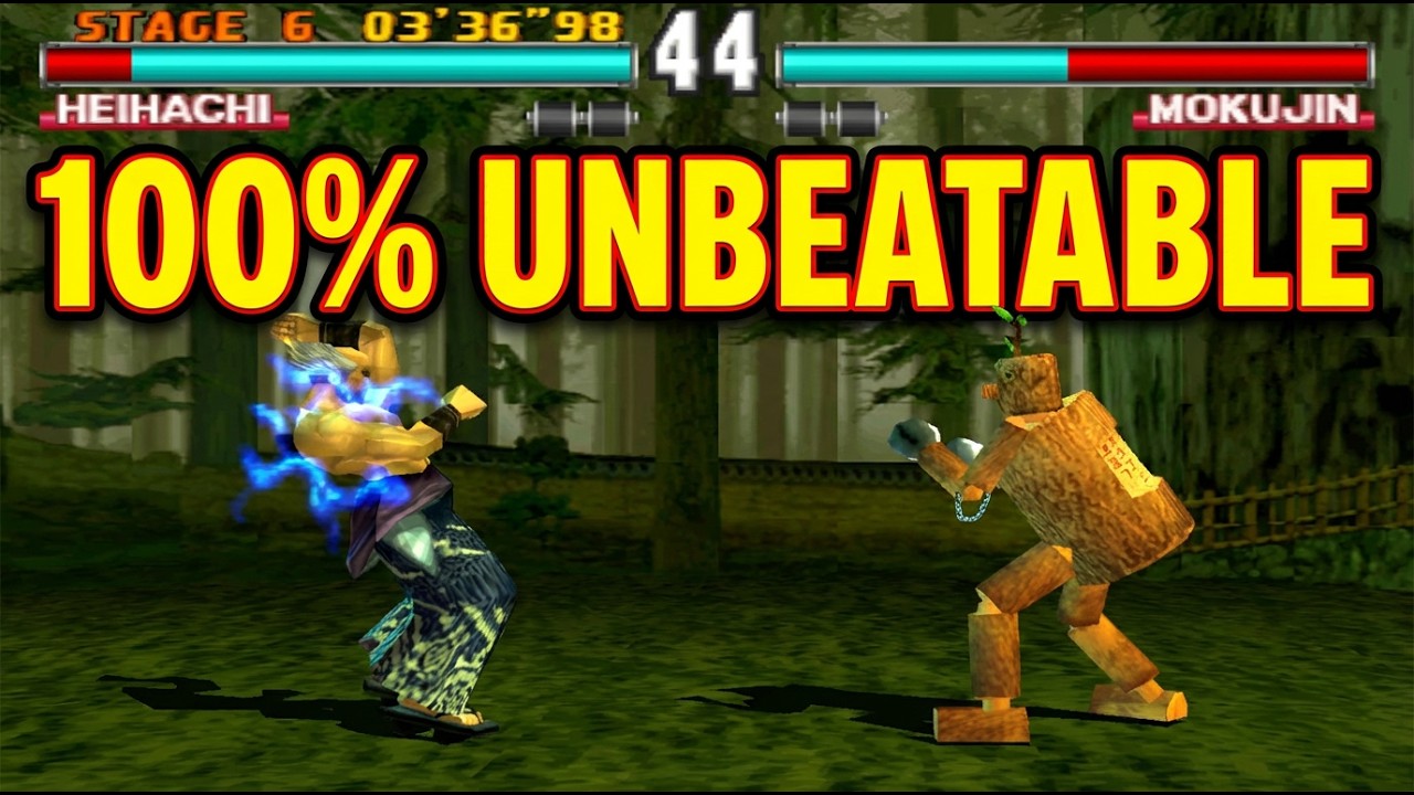 Tekken 3 Heihachi Gameplay | Legendary Fighter Returns in Epic Battle [4K]
