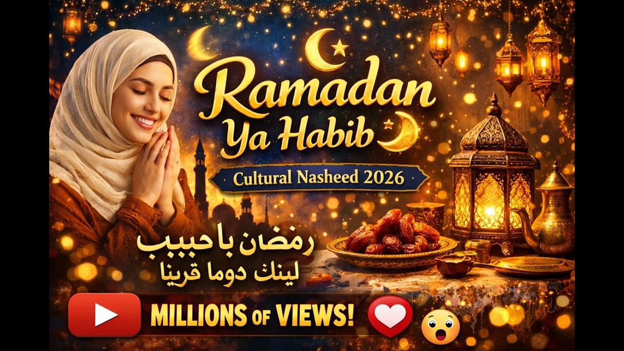Ramadan Ya Habib 🌙  Beautiful Cultural Ramadan Nasheed 2026 (Spiritual & Emotional)