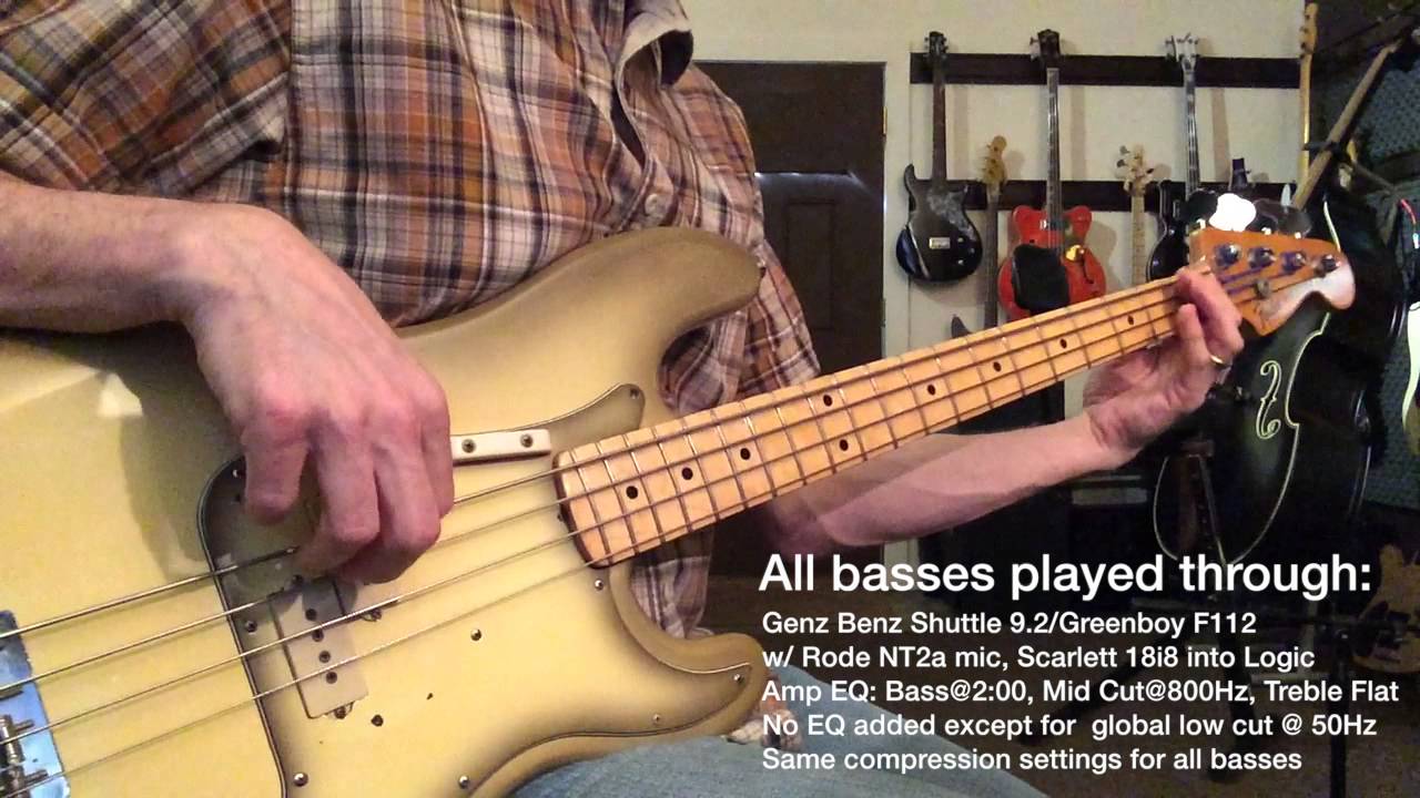 P Bass Mashup! Motown Showdown - Isolated Bass